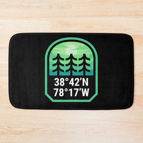 Item preview, Shenandoah National Park Coordinates designed and sold by HalpinDesign.