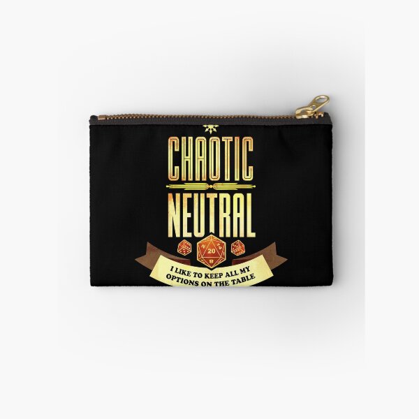 Item preview, Chaotic Neutral: I Like to Keep All My Options On The Table designed and sold by D20Tees.