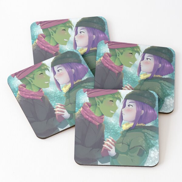 Item preview, raven and beast boy2 designed and sold by Mikitamg.