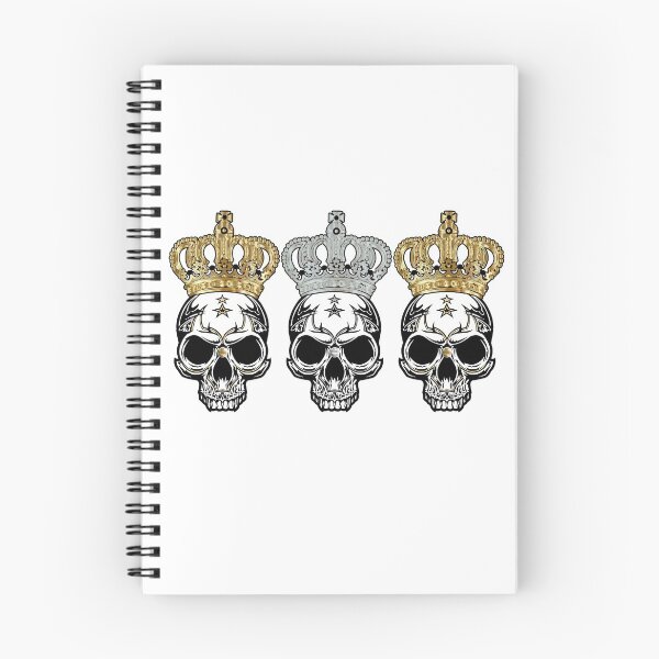 Item preview, Three crowned skulls designed and sold by Topmel.