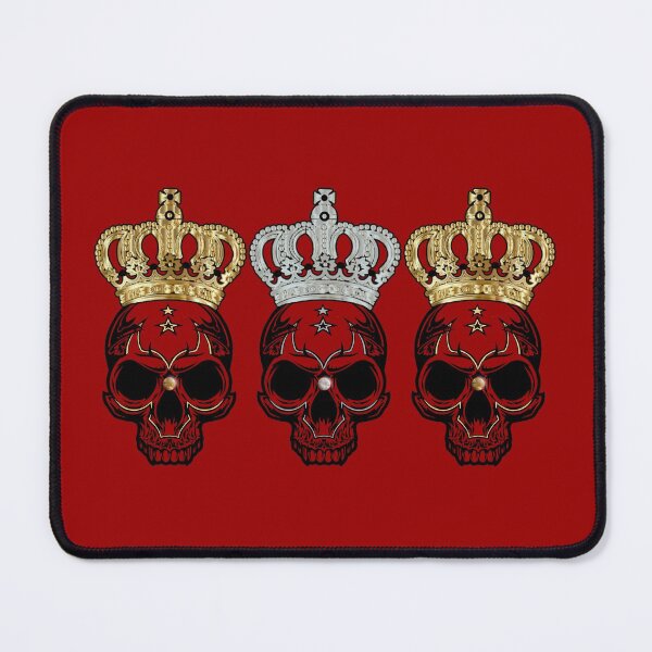 Item preview, Three crowned skulls designed and sold by Topmel.