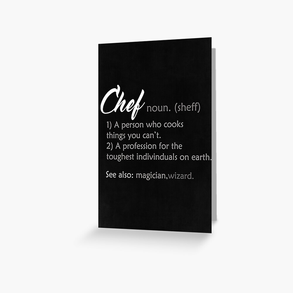 Chef Definition, Chef Gift, Digital Download, Definition Print, Kitchen  Decor, Chef Poster, Chef Quotes, Chef Art, Gift for Chef, Birthday 