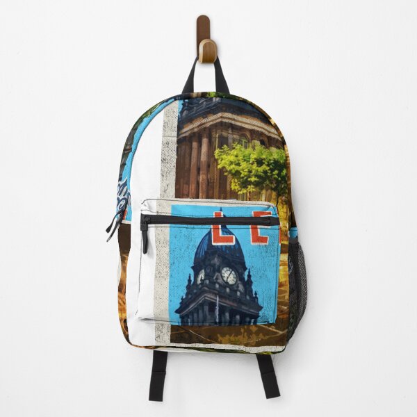 Item preview, Vintage Leeds city travel poster retro cool designed and sold by TheBritishShop.