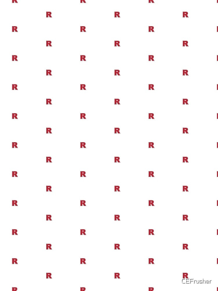 Thumbnail 3 of 3, Scarf, Red Letter R designed and sold by CEFrusher.