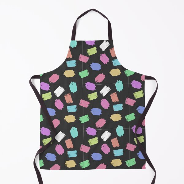 Item preview, Scattered Colored Brushstrokes Pattern designed and sold by RafaelLima7.