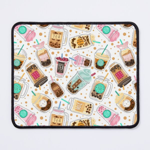 Item preview, Boba Bubble Tea Pattern designed and sold by oliviaspaper.