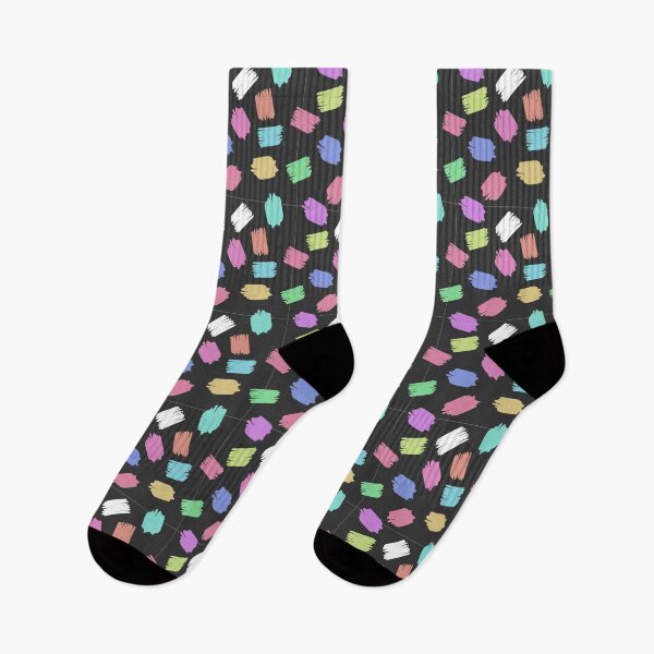 Item preview, Scattered Colored Brushstrokes Pattern designed and sold by RafaelLima7.