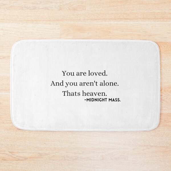 Item preview, Midnight Mass quote designed and sold by ArtsyShachar.