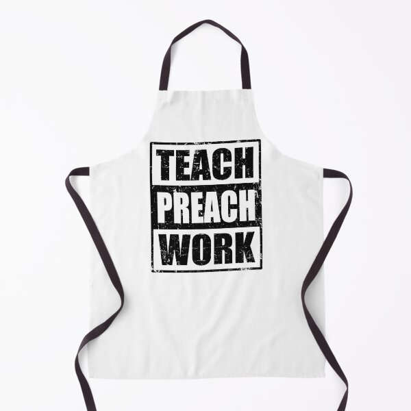 Item preview, Missionary Saying Teach Preach Work designed and sold by RiffXS.