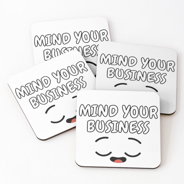Item preview, Mind your business designed and sold by MariiaCreation.
