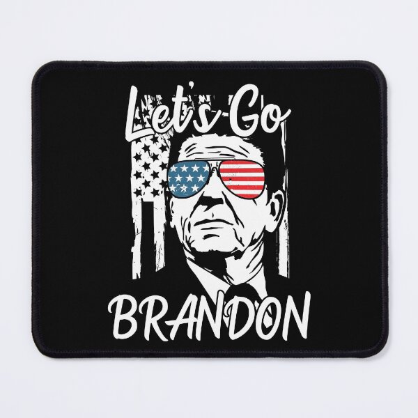 Item preview, Let's Go Brandon US Flag and Reagan Funny Chant designed and sold by CharJens.