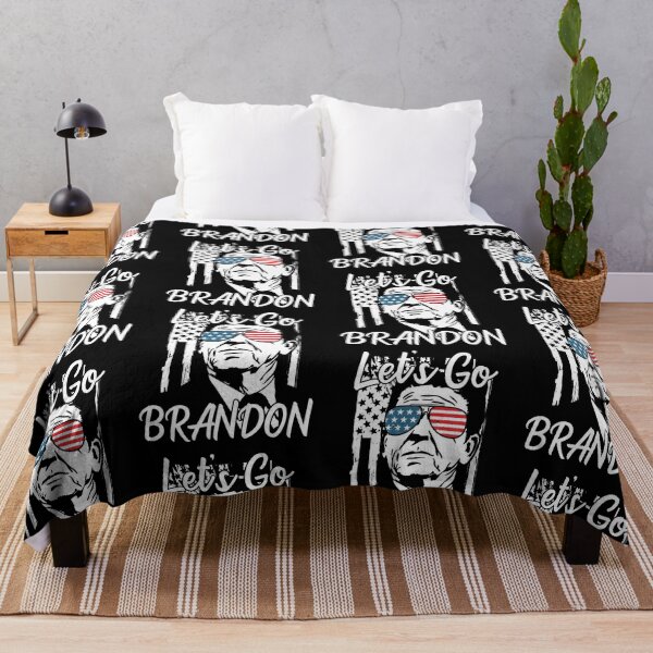 Item preview, Let's Go Brandon US Flag and Reagan Funny Chant designed and sold by CharJens.