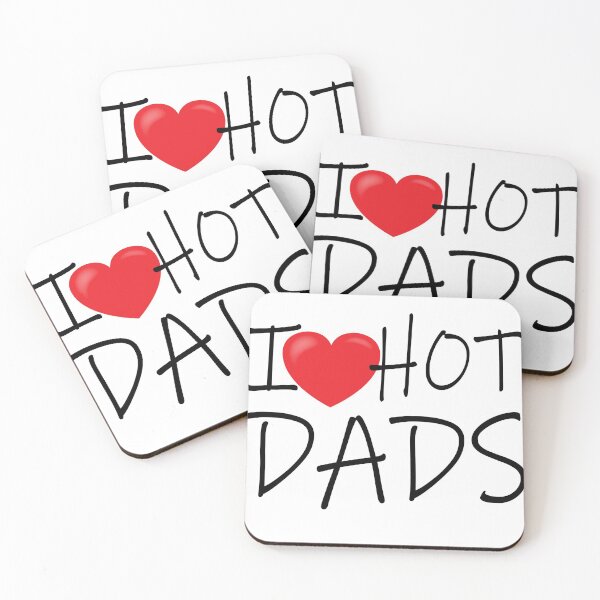 Item preview, I love hot dads shirt, i love dilfs, I heart hot dads, I heart dilfs, love hot dads, humor shirt, funny dilfs shirt, hot dad shirt designed and sold by Otif.