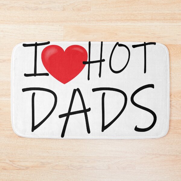 Item preview, I love hot dads shirt, i love dilfs, I heart hot dads, I heart dilfs, love hot dads, humor shirt, funny dilfs shirt, hot dad shirt designed and sold by Otif.