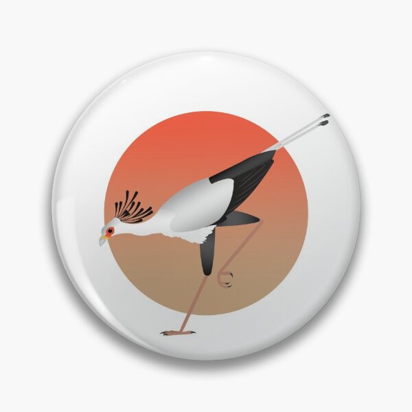 Item preview, Secretary bird designed and sold by ZolinStudio.