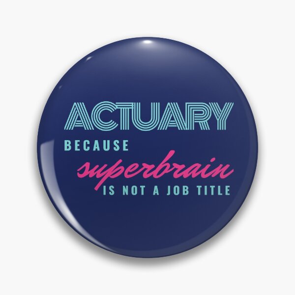Item preview, Actuary. Because Superbrain is not a job title. Disco colors. designed and sold by trendingatees.