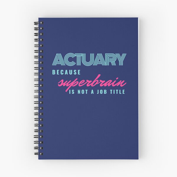 Item preview, Actuary. Because Superbrain is not a job title. Disco colors. designed and sold by trendingatees.