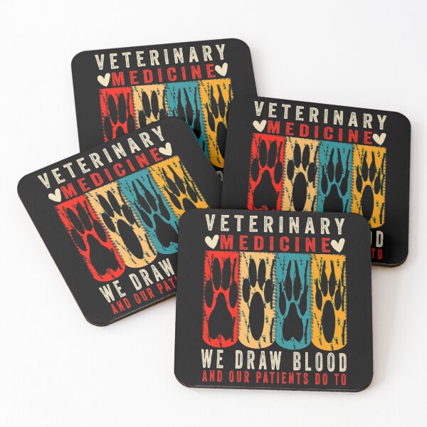 Item preview, We Draw Blood Our Patients Do Too - Funny Vet Tech T Shirt designed and sold by boyastore.