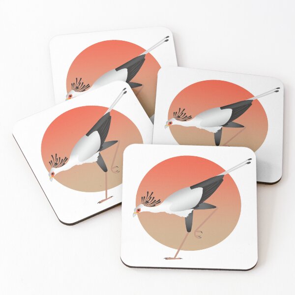 Item preview, Secretary bird designed and sold by ZolinStudio.
