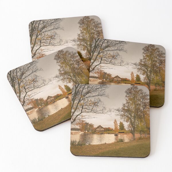 Item preview, Autumn. Fisherman's house  designed and sold by Svetlana Korneliuk.