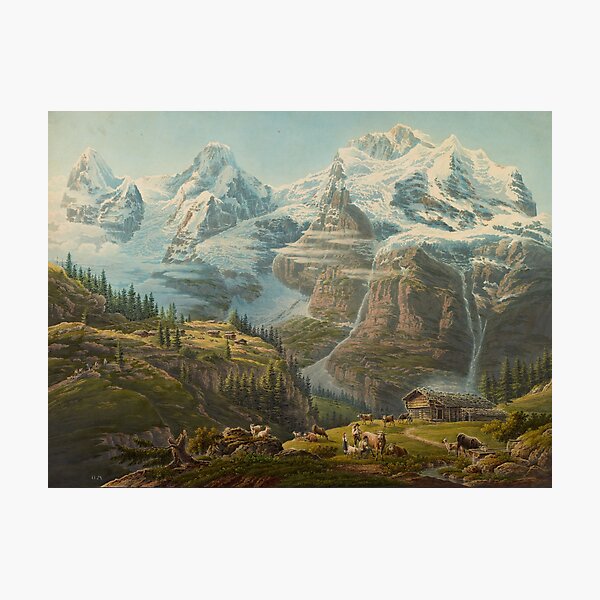 Item preview, Eiger Monch and Jungfrau designed and sold by DNPrints.