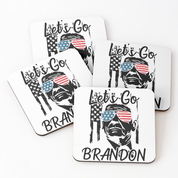 Item preview, Let's Go Brandon US Flag and Reagan Funny Chant designed and sold by CharJens.