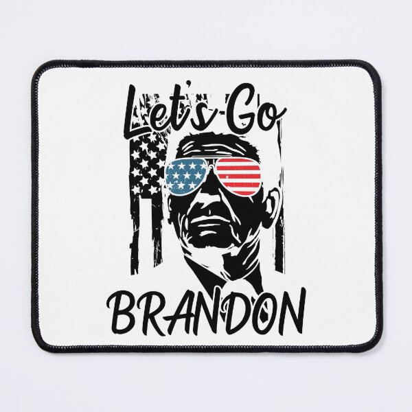 Item preview, Let's Go Brandon US Flag and Reagan Funny Chant designed and sold by CharJens.