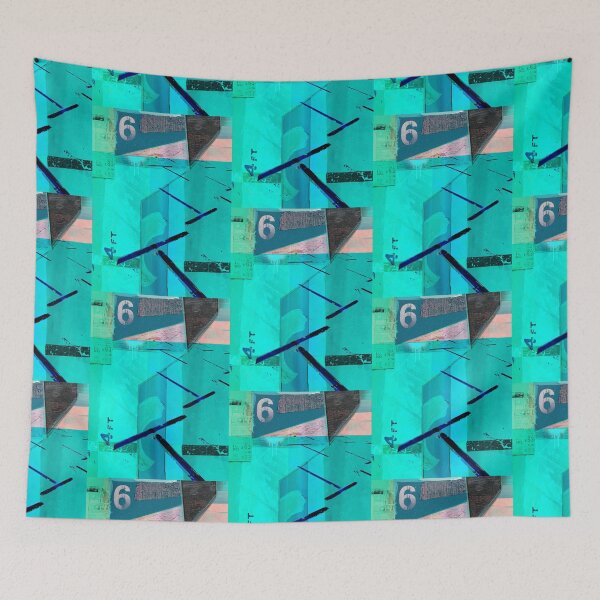 Item preview, ModernArtSwimmingPool designed and sold by FreshDonuts.