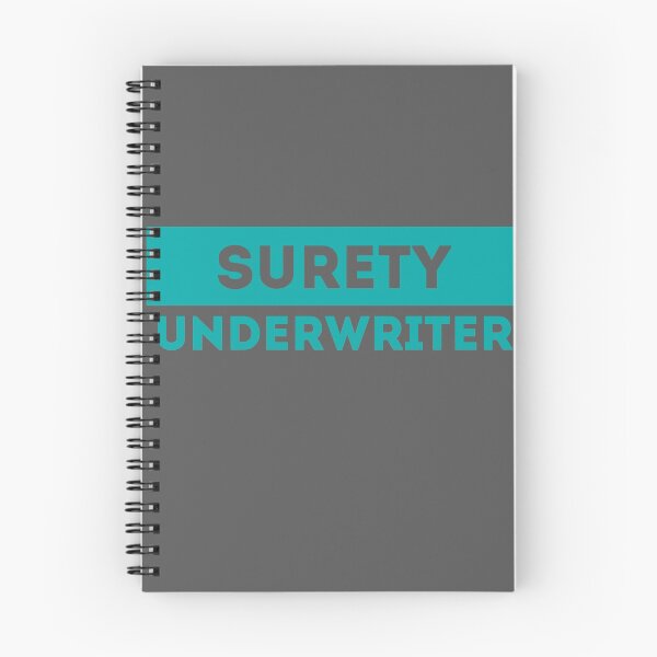 Item preview, Surety Underwriter Blue Green Background designed and sold by trendingatees.