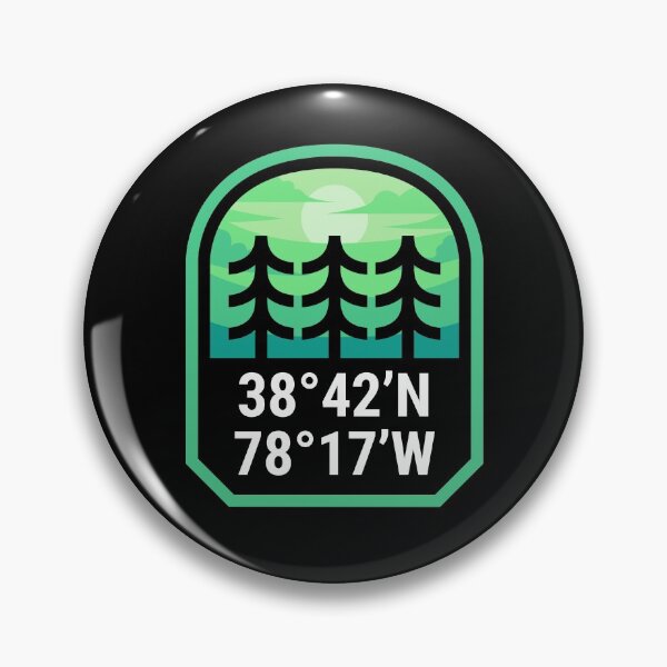 Artikelvorschau, Shenandoah National Park Coordinates entworfen und verkauft von HalpinDesign.