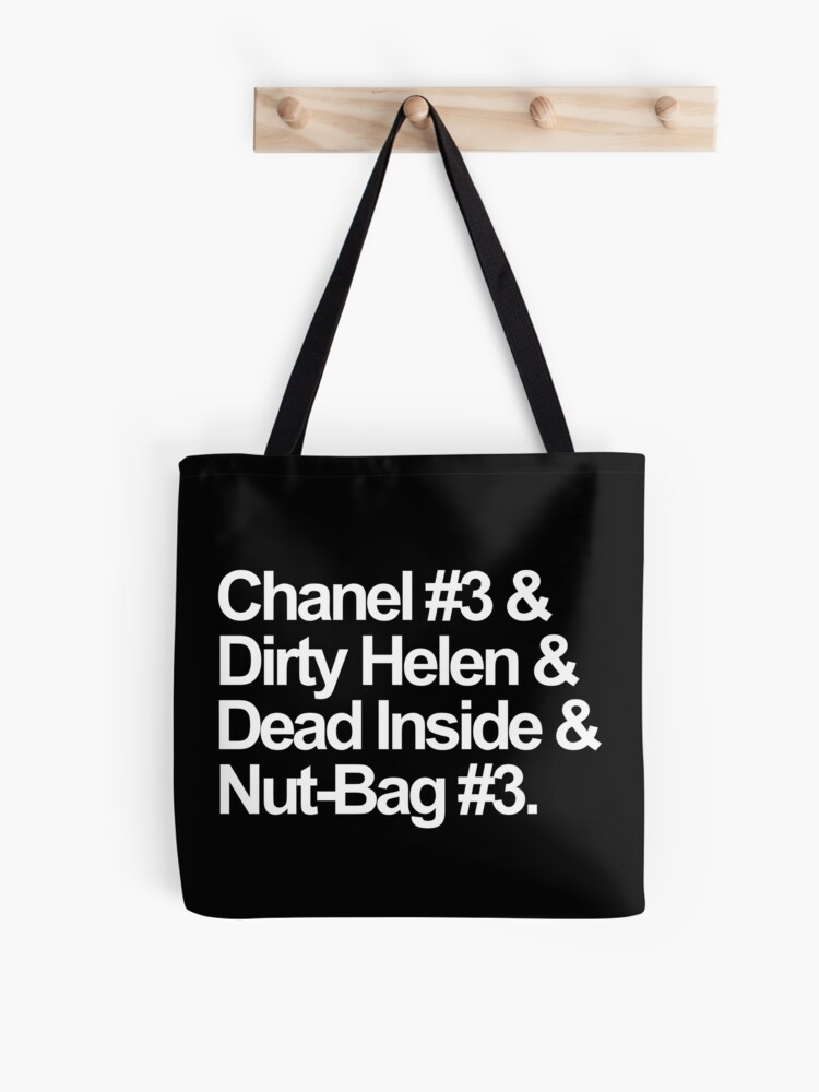 Chanel No 3 Nickanmes-- White Tote Bag for Sale by xoashleyy