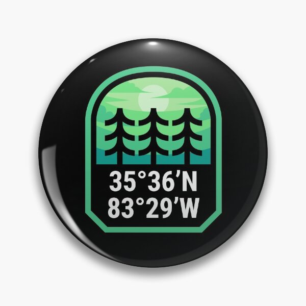 Artikelvorschau, Great Smoky Mountains National Park Coordinates entworfen und verkauft von HalpinDesign.