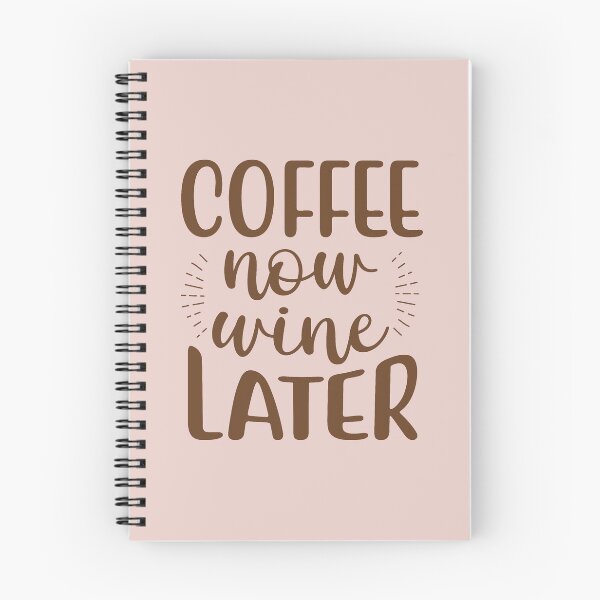 Item preview, Coffee now wine later designed and sold by ZDreamers.