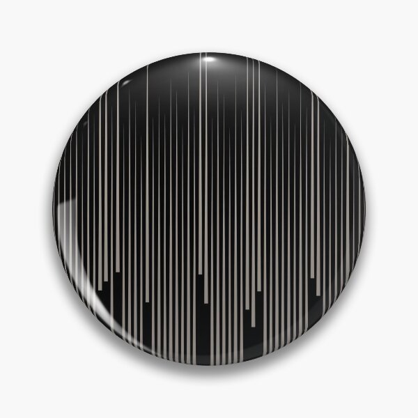 Item preview, Taupe and Black Frequency Line Art Pattern Pairs HGTV 2022 Popular Color Perfect Greige HGSW2475 - Colour Trends - Shade - Hue designed and sold by ColorOfTheYears.