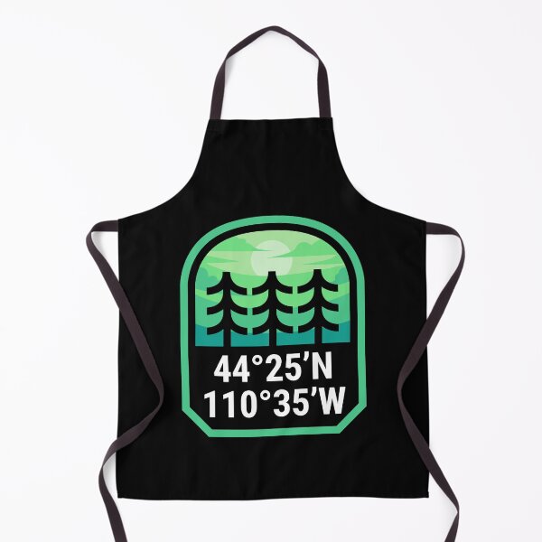 Item preview, Yellowstone National Park Coordinates designed and sold by HalpinDesign.