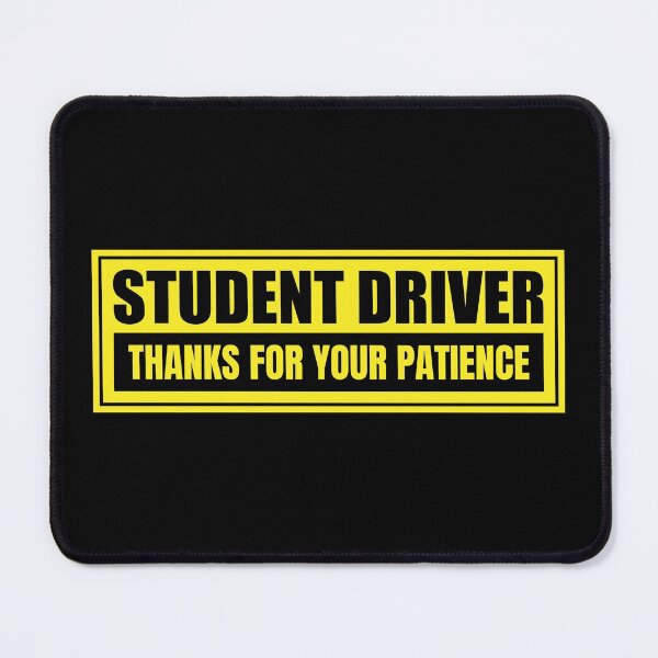 Item preview, Student Driver Thanks For Your Patience Sign designed and sold by BunnyPrinceDegn.