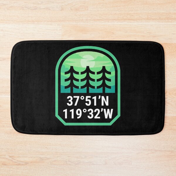 Item preview, Yosemite National Park Coordinates designed and sold by HalpinDesign.