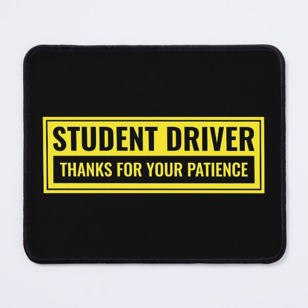 Item preview, Student Driver Thanks For Your Patience Sign designed and sold by BunnyPrinceDegn.