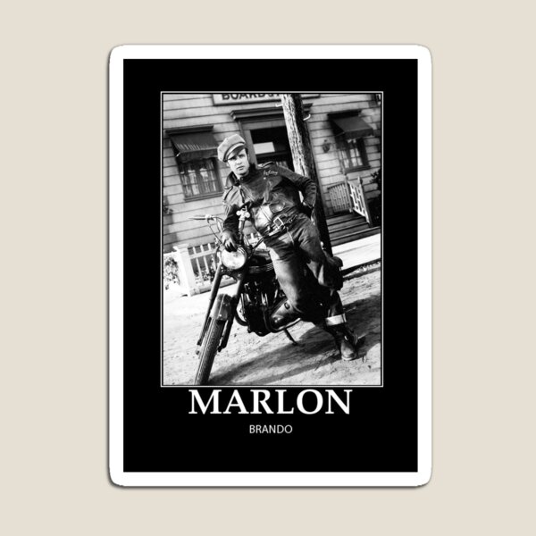 Vista previa del artículo con la obra «Marlon Brando - BW - D56», diseñado y vendido por DecoWords.