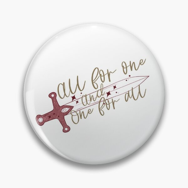 Item preview, All For One and One For All designed and sold by Moon Fern Vintage.
