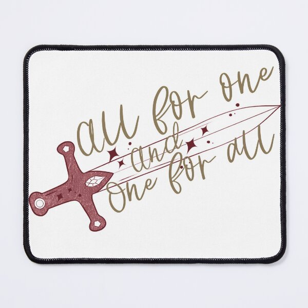 Item preview, All For One and One For All designed and sold by Moon Fern Vintage.