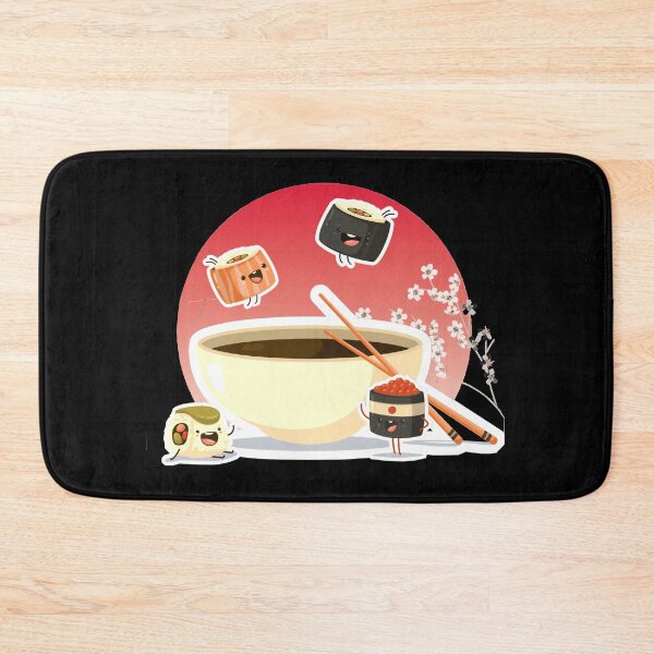 Item preview, Kawaii sushi pool party designed and sold by Tee-Star.