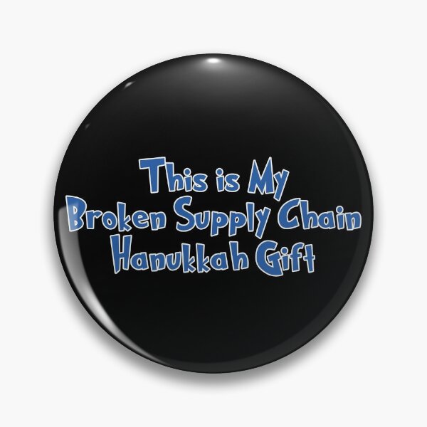 Item preview, Broken Supply Chain Hanukkah Gift designed and sold by twHistory.
