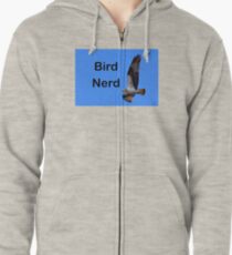 osprey bird nerd Zipped Hoodie