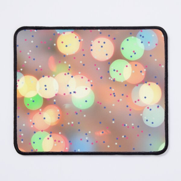 Item preview, Christmas Sparkles with Colourful Bokeh Pattern designed and sold by JulieSouster.