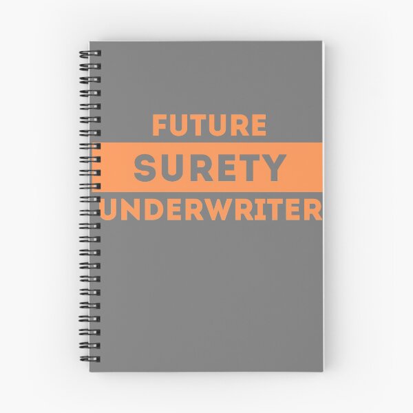 Artikelvorschau, Future Surety Underwriter Orange entworfen und verkauft von trendingatees.