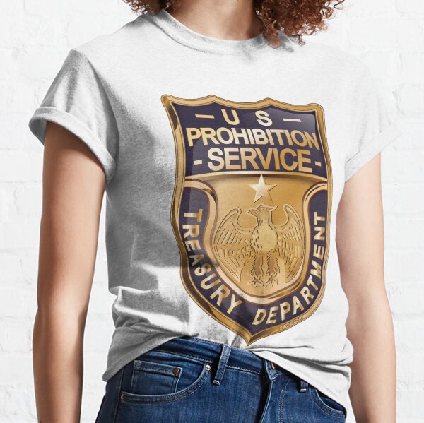 US Prohibition Service Badge Classic T-Shirt