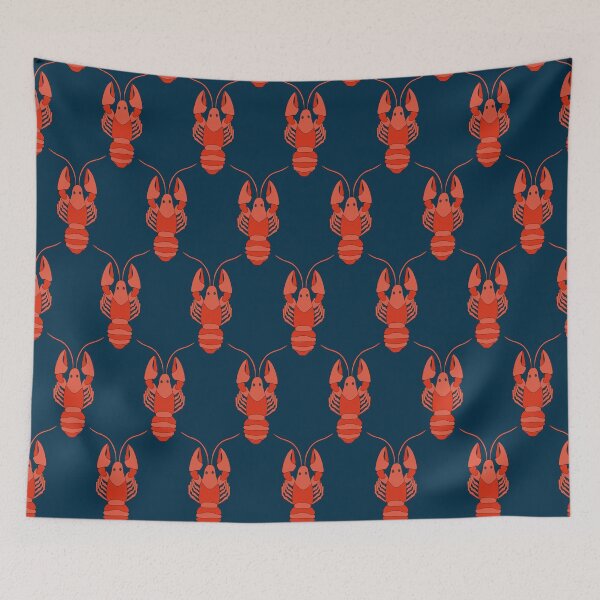 Item preview, Crayfish blue pattern designed and sold by EngineerGoC.