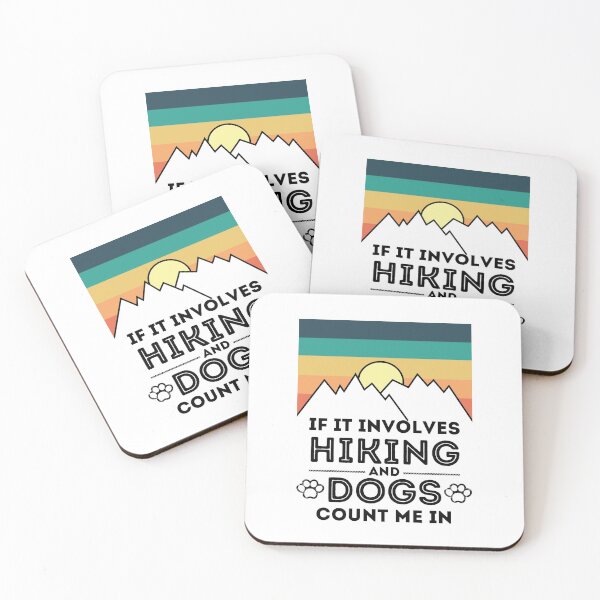 Item preview, If It Involves Hiking And Dogs Count Me In dog and hiking lover matching couple outfits designed and sold by Gold Chicken.