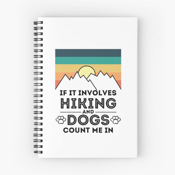 Item preview, If It Involves Hiking And Dogs Count Me In dog and hiking lover matching couple outfits designed and sold by Gold Chicken.